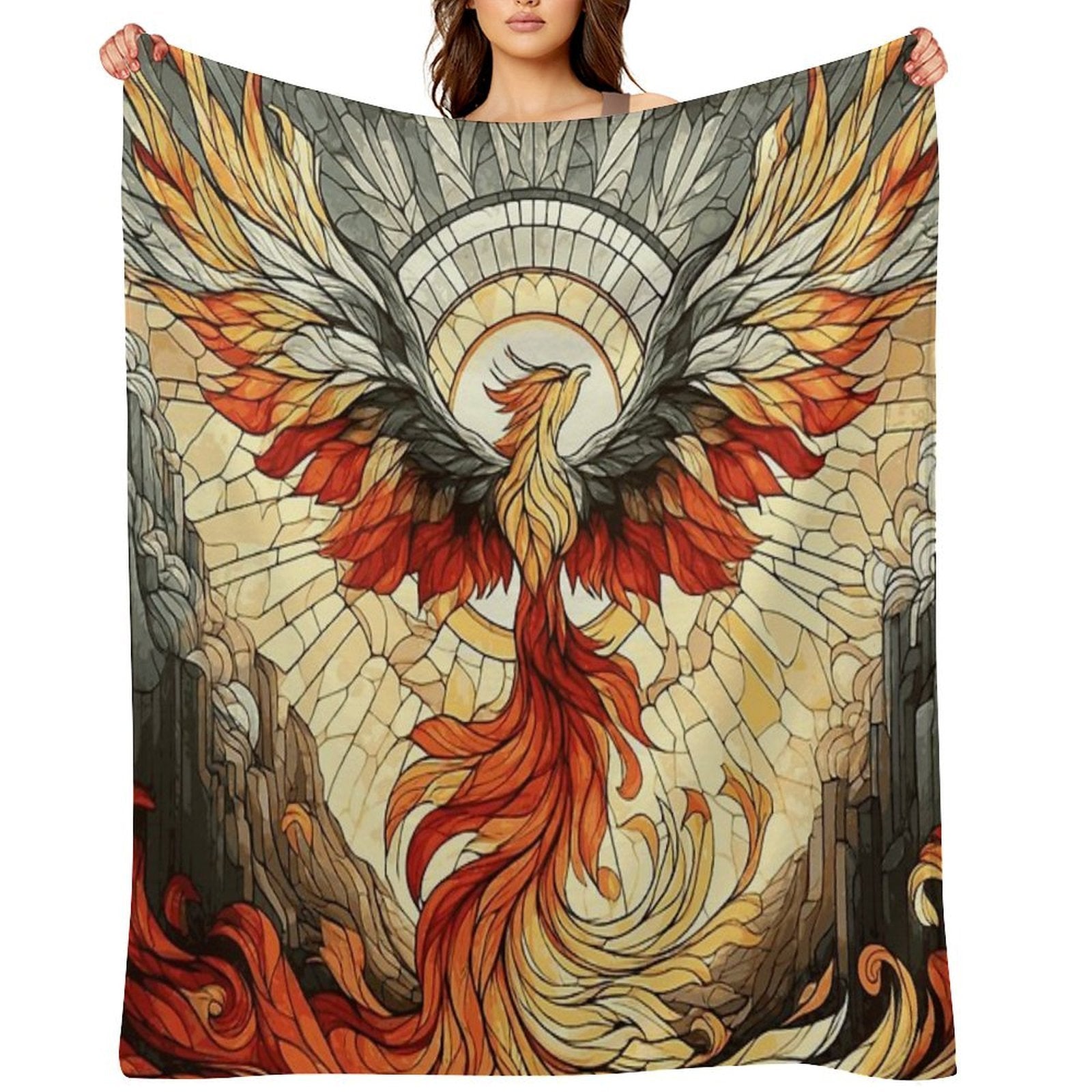 From Ashes, Hope Takes Flight Versatility Throw Blanket