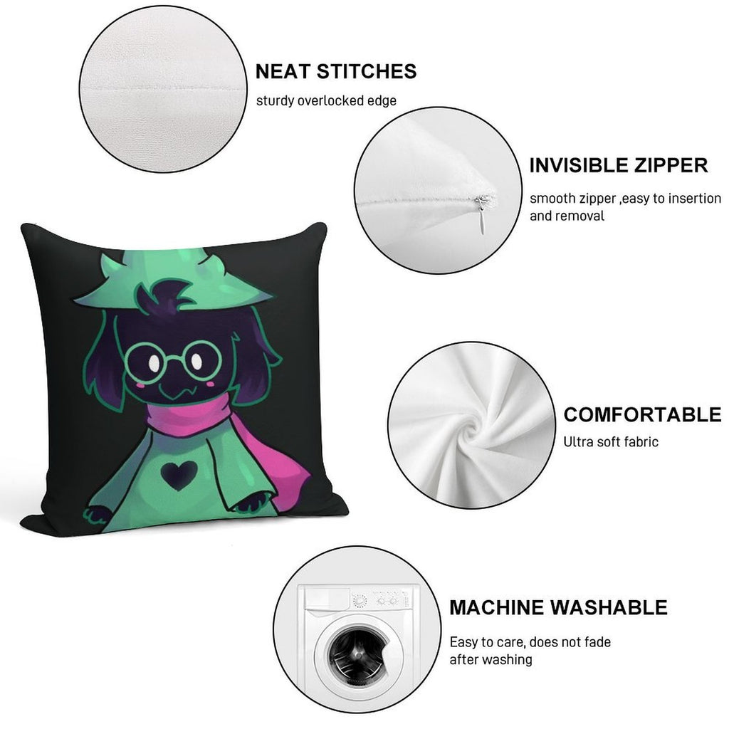 Ralsei Soft Ultra-Soft Texture Throw Pillow