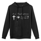 Im A Simple Woman for A Sewing Quilting Fan Sewing Relaxed Fit Hoodie