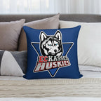 Kassel Huskies Soft Fade-Resistant Throw Pillow
