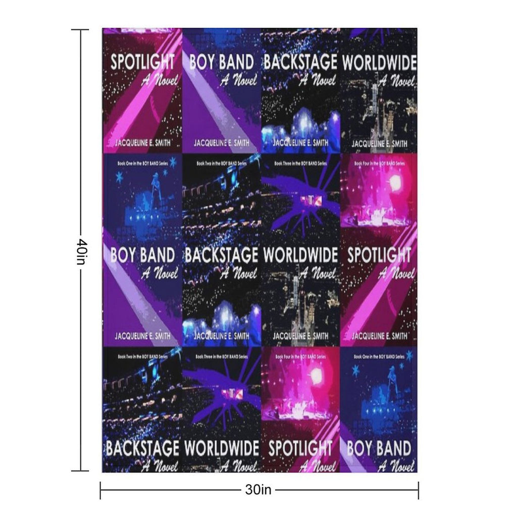 New Boy Band Series Plush Throw Blanket