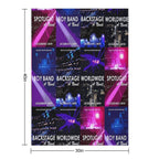 New Boy Band Series Plush Throw Blanket