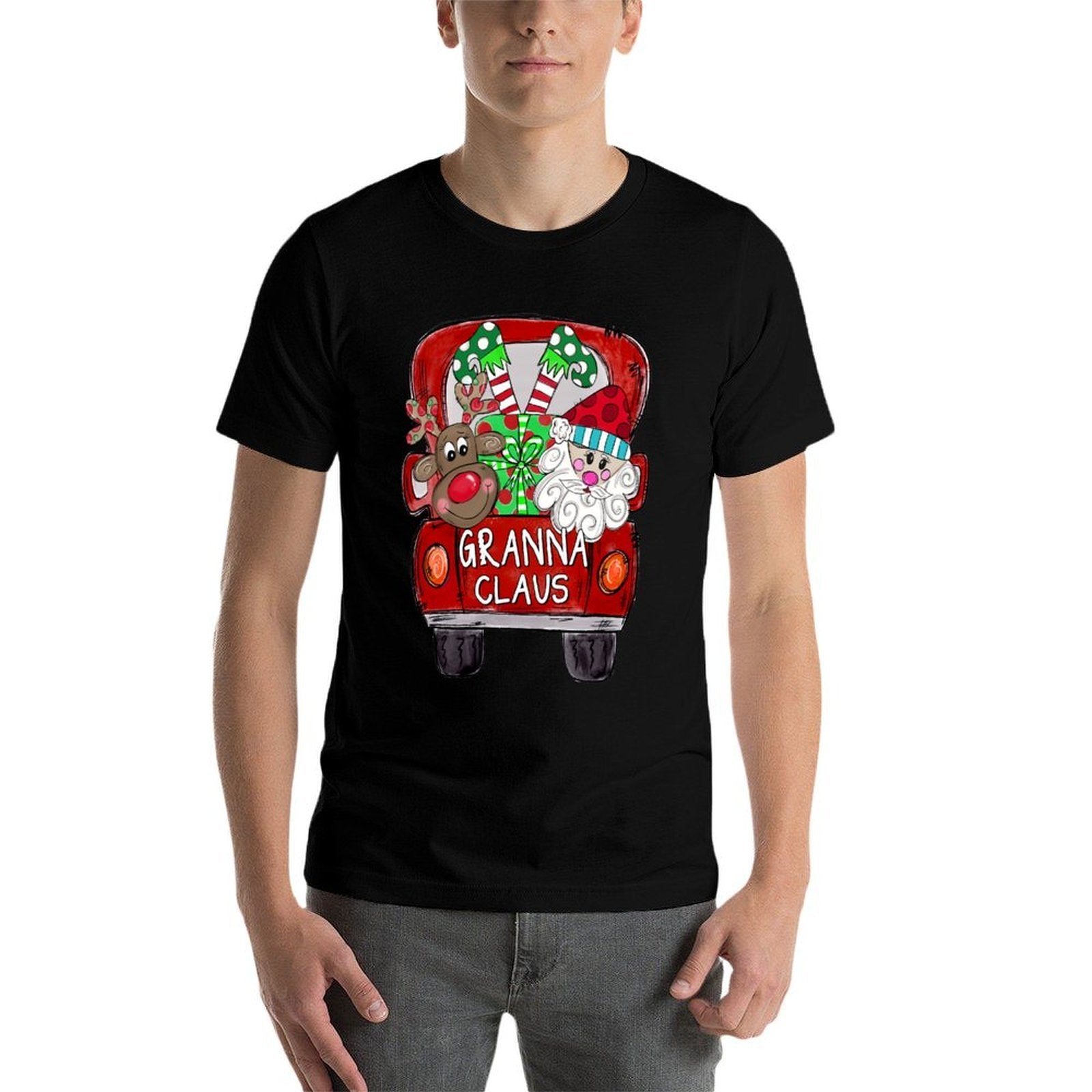 Granna Claus Christmas  Quick-drying T-Shirt
