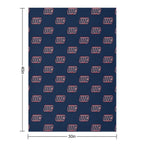 The Flames Wordmark Icon Durable Throw Blanket