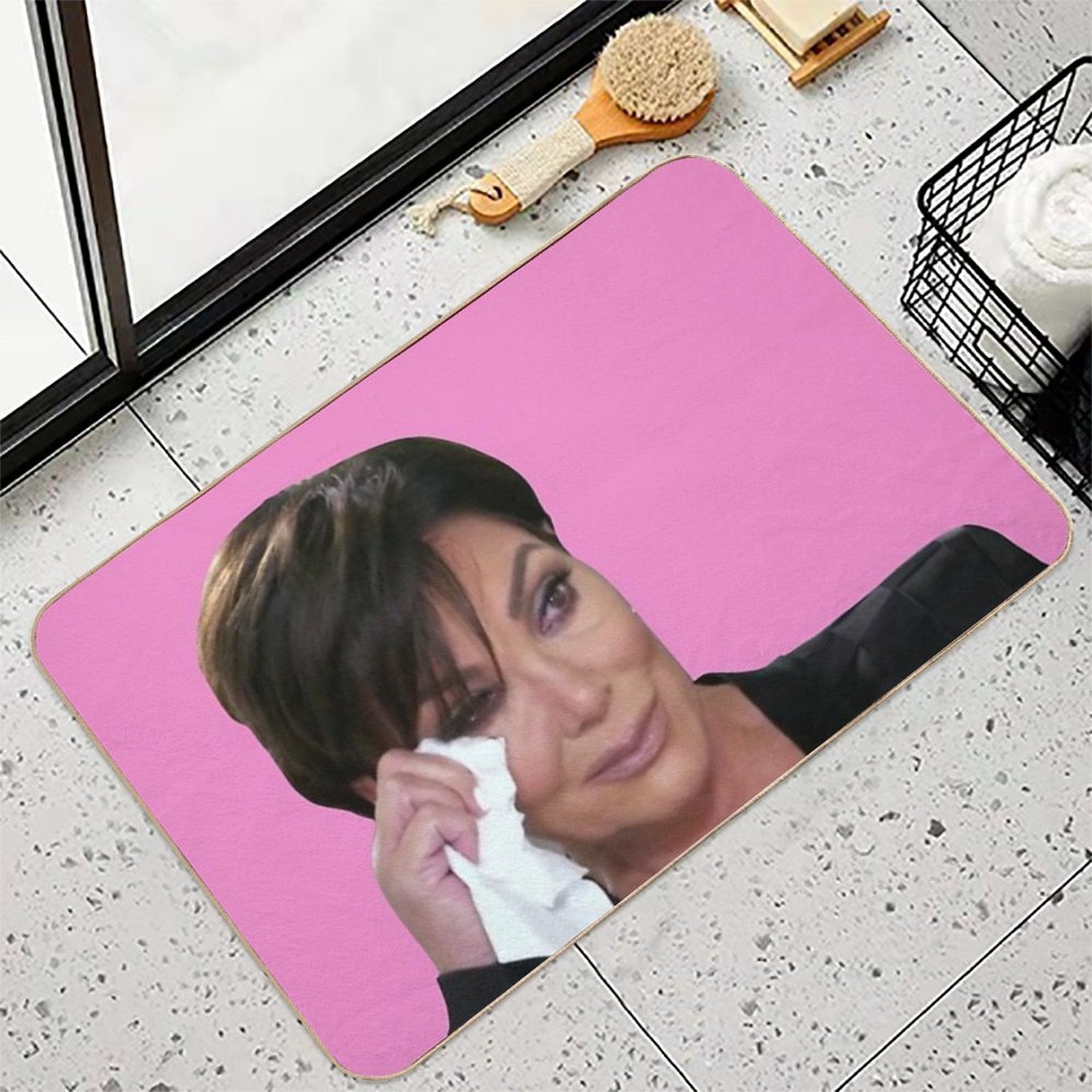 Kris Jenner  Long-Lasting Bath Mat