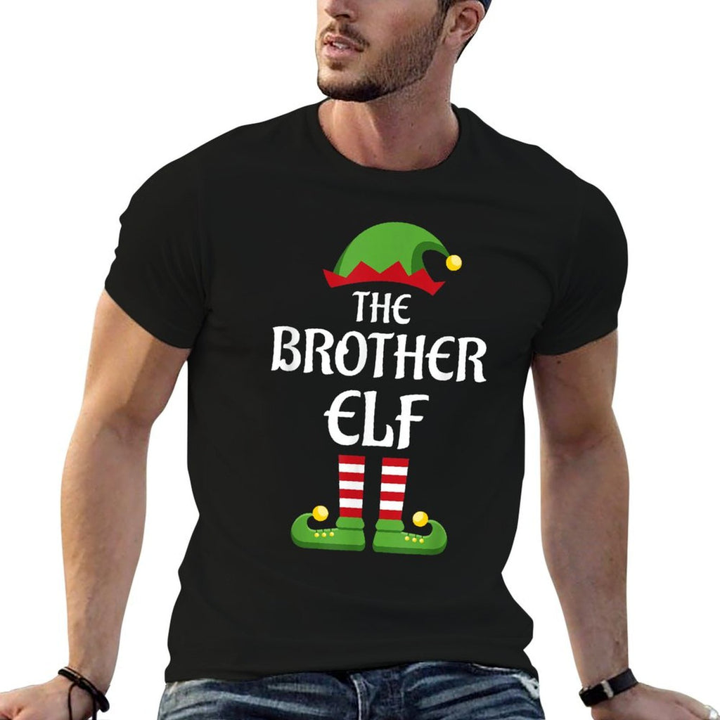 Brother Elf Family Matching Group Christmas  Relaxed-fit T-Shirt