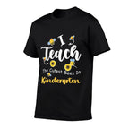 I Teach The Cutest Bees In Kindergarten Teachers Back To for Men Women Kids  Wrinkle-resistant T-Shirt