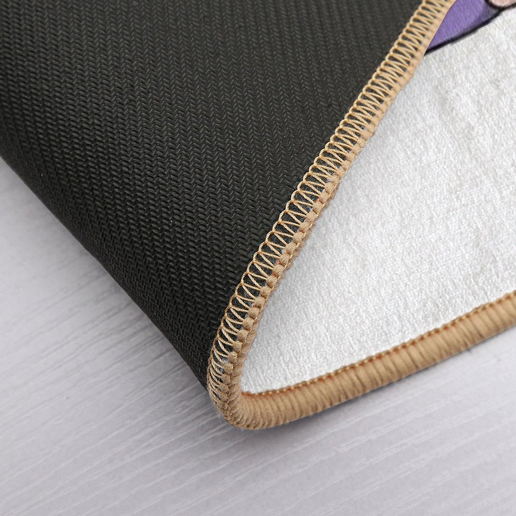 Y2K Lizzie McGuire Flower Art  Dirt-Trapping Bath Mat