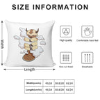 Appa with Clouds Soft Bedroom Essential Throw Pillow