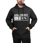 Aura Energy at 67 Funny Six Seven Meme Gen Alpha Slang Versatile Streetwear Hoodie
