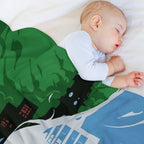 Burn My Dread Sustainable Throw Blanket