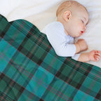 Munster Irish Tartan Plush Throw Blanket