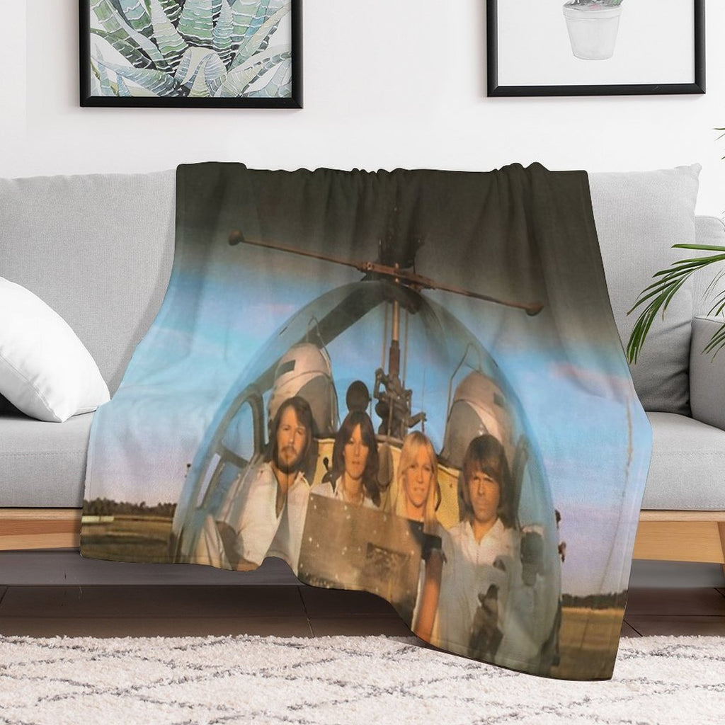 Family Dancing Premium Throw Blanket