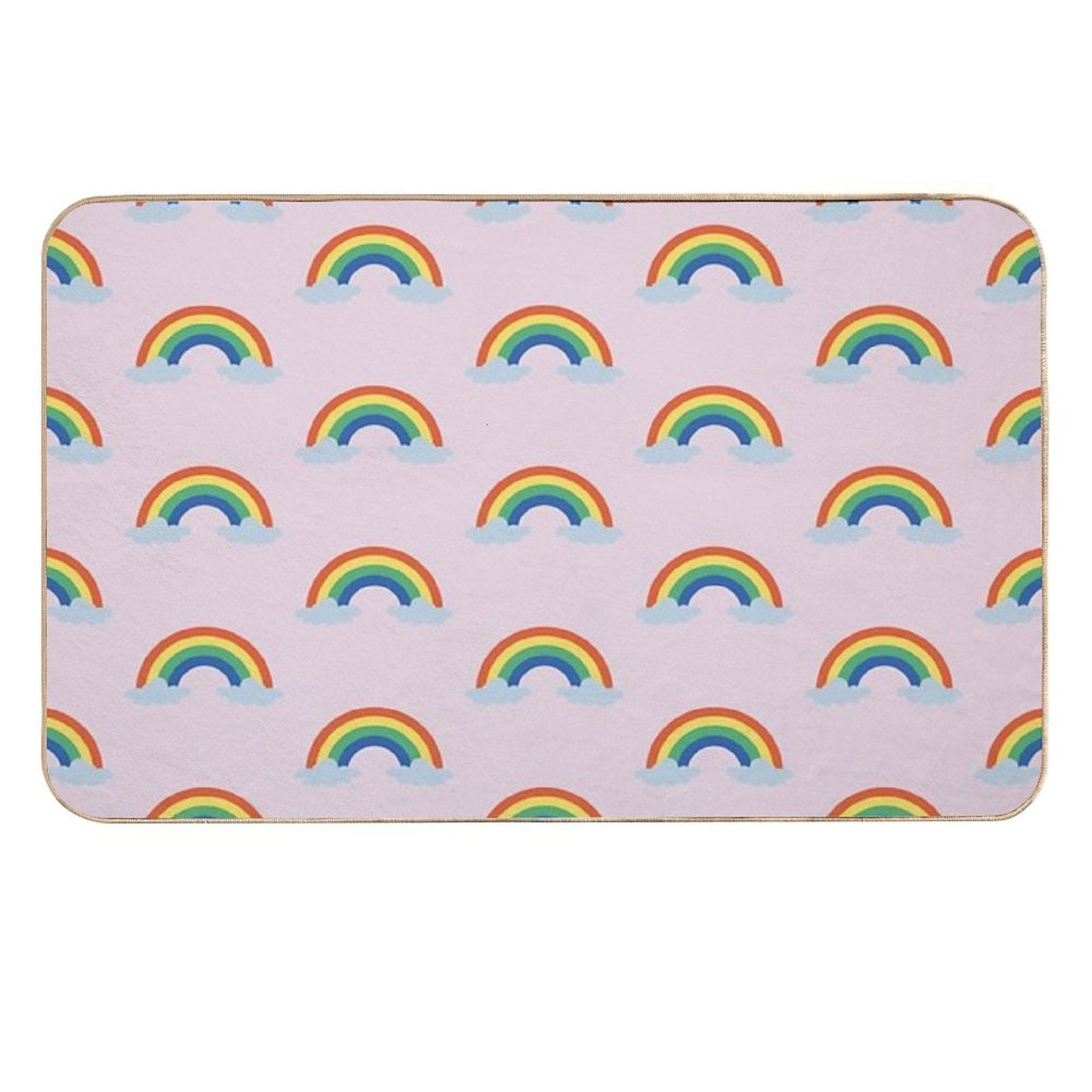 Rainbow  Long-Lasting Bath Mat