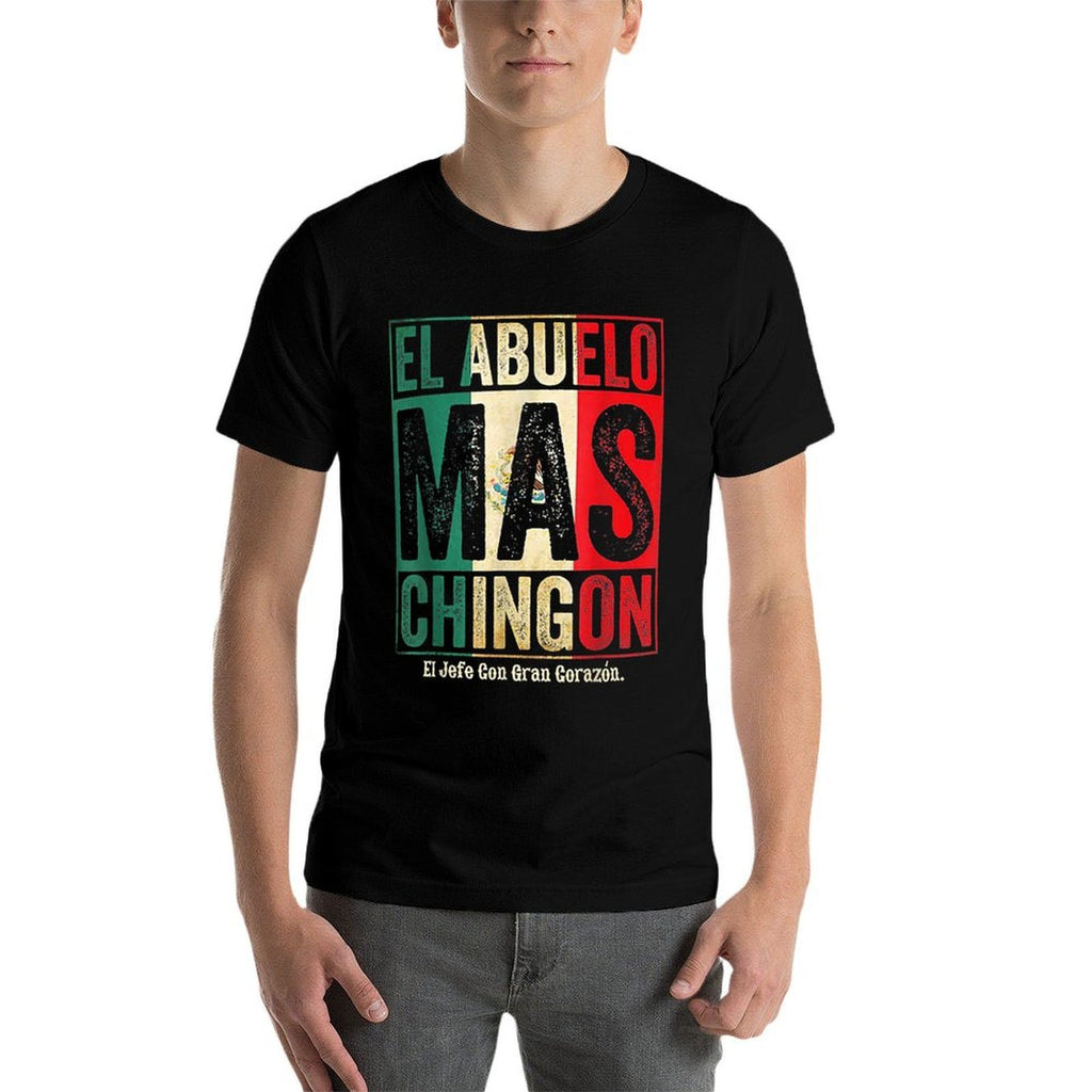 El Abuelo Mas Chingon Jefe Con Gran Corazon  Relaxed-fit T-Shirt