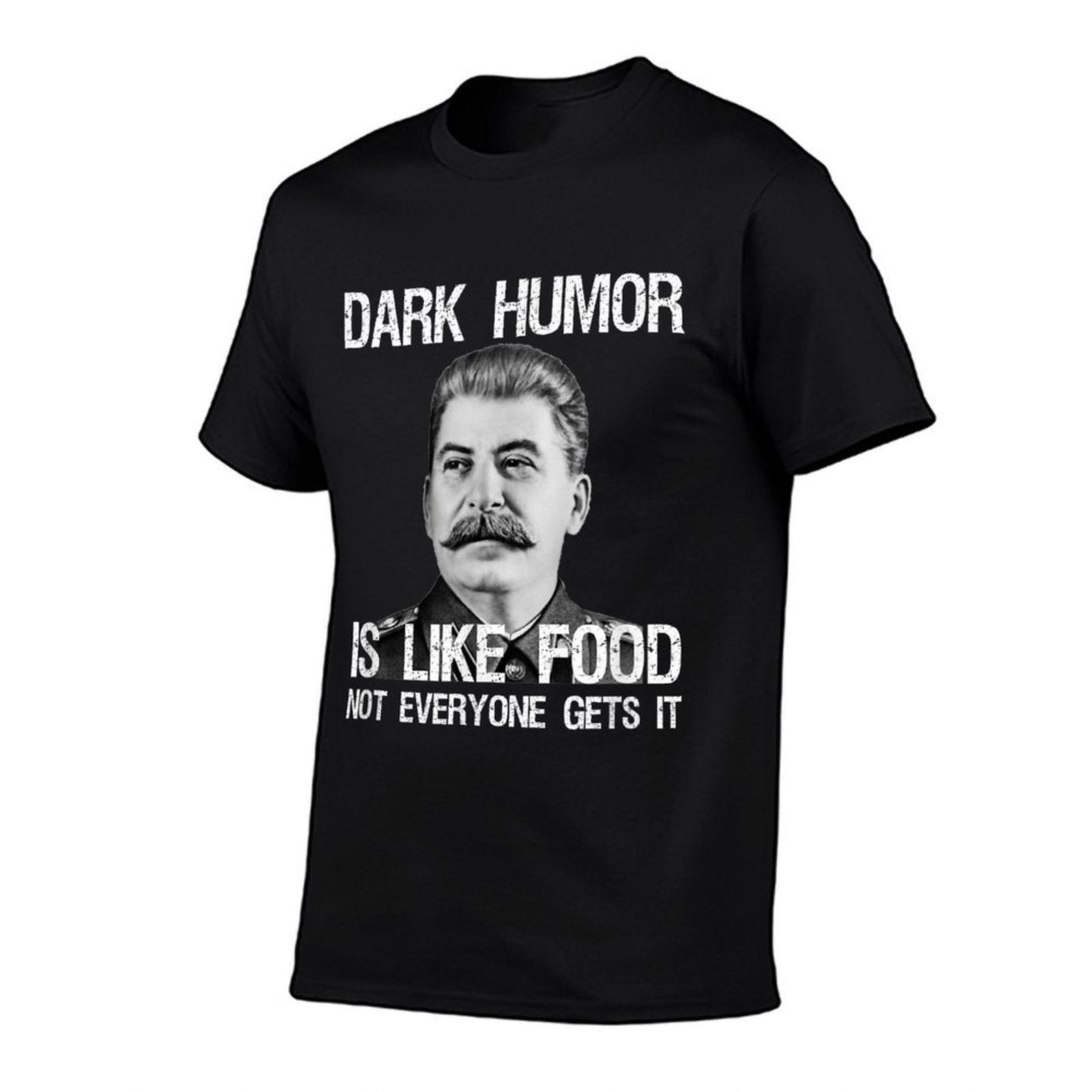 Dark Humor Is Like Food - Sarcastic Anti Communist Meme  Vintage-inspired T-Shirt