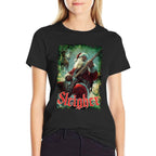 Santa Claus Guitar Sleigher, Funny Rock Music, Christmas  Breathable T-Shirt