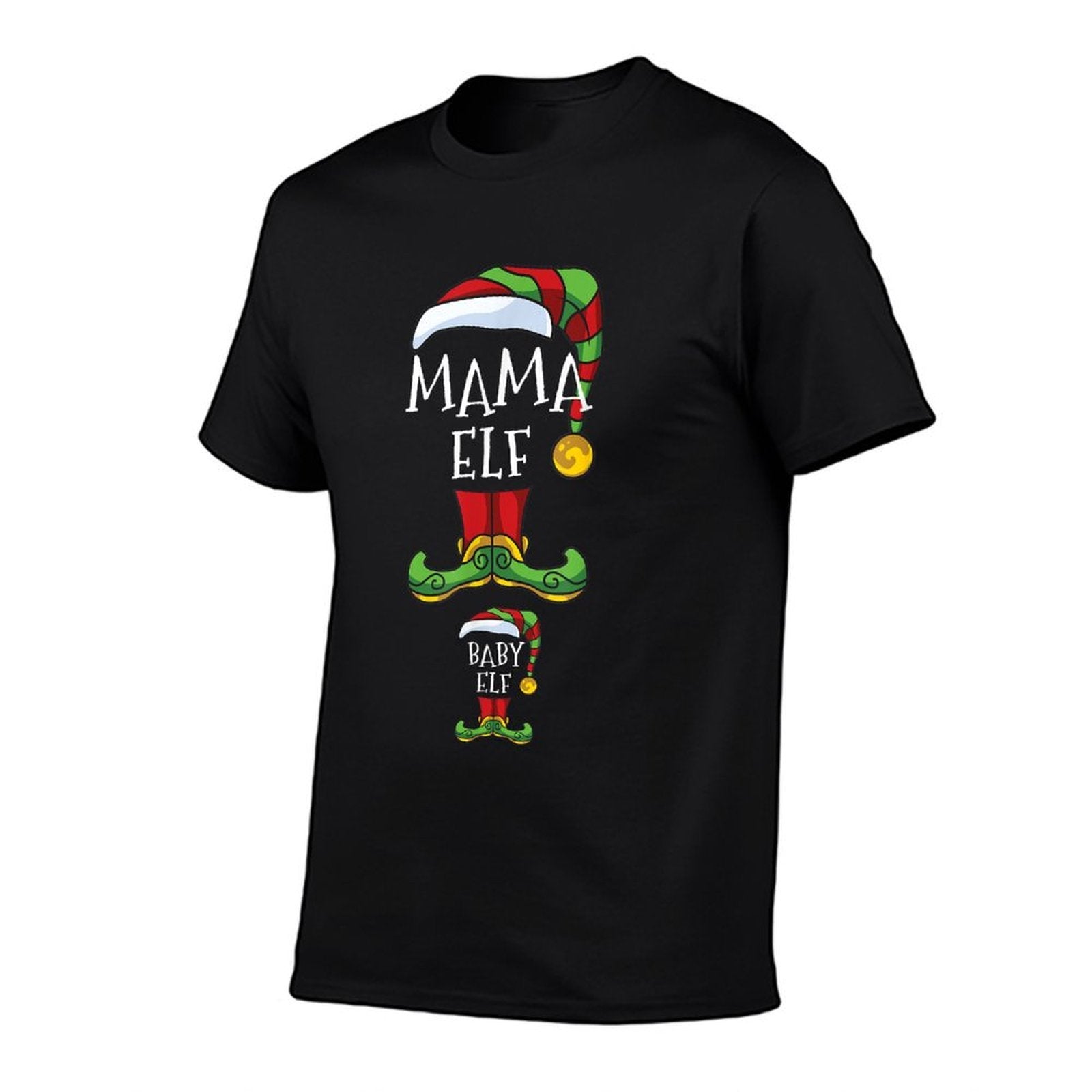 Mama And Baby Elf Pregnancy Matching Family Christmas  Classic T-Shirt
