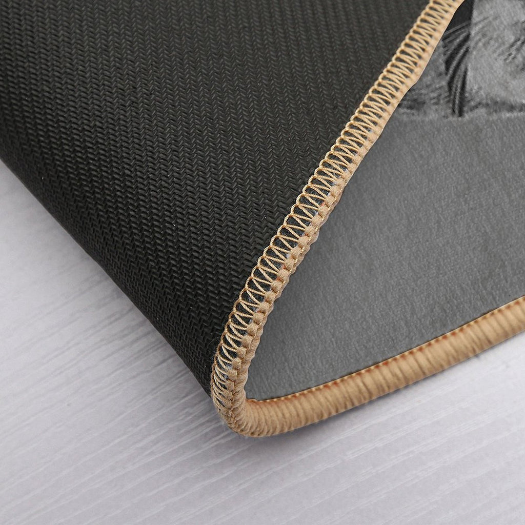 Ziggy Stardust Cat  Easy To Clean Bath Mat