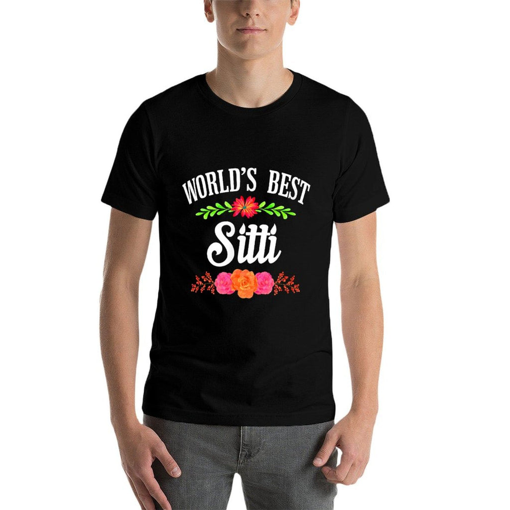 Lebanese Grandma T - Worlds Best Sitti  Relaxed-fit T-Shirt