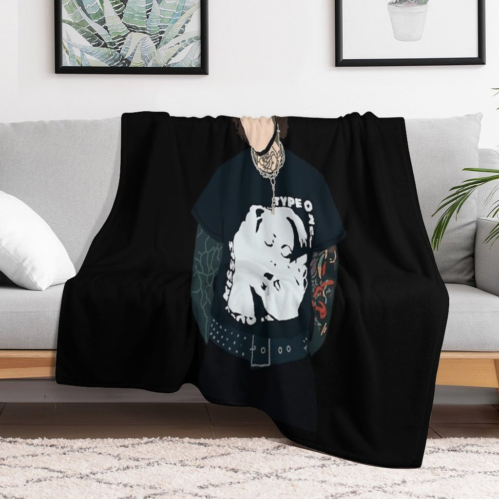 Oli Sykes - Bring Me The Horizon Velvety-soft Throw Blanket