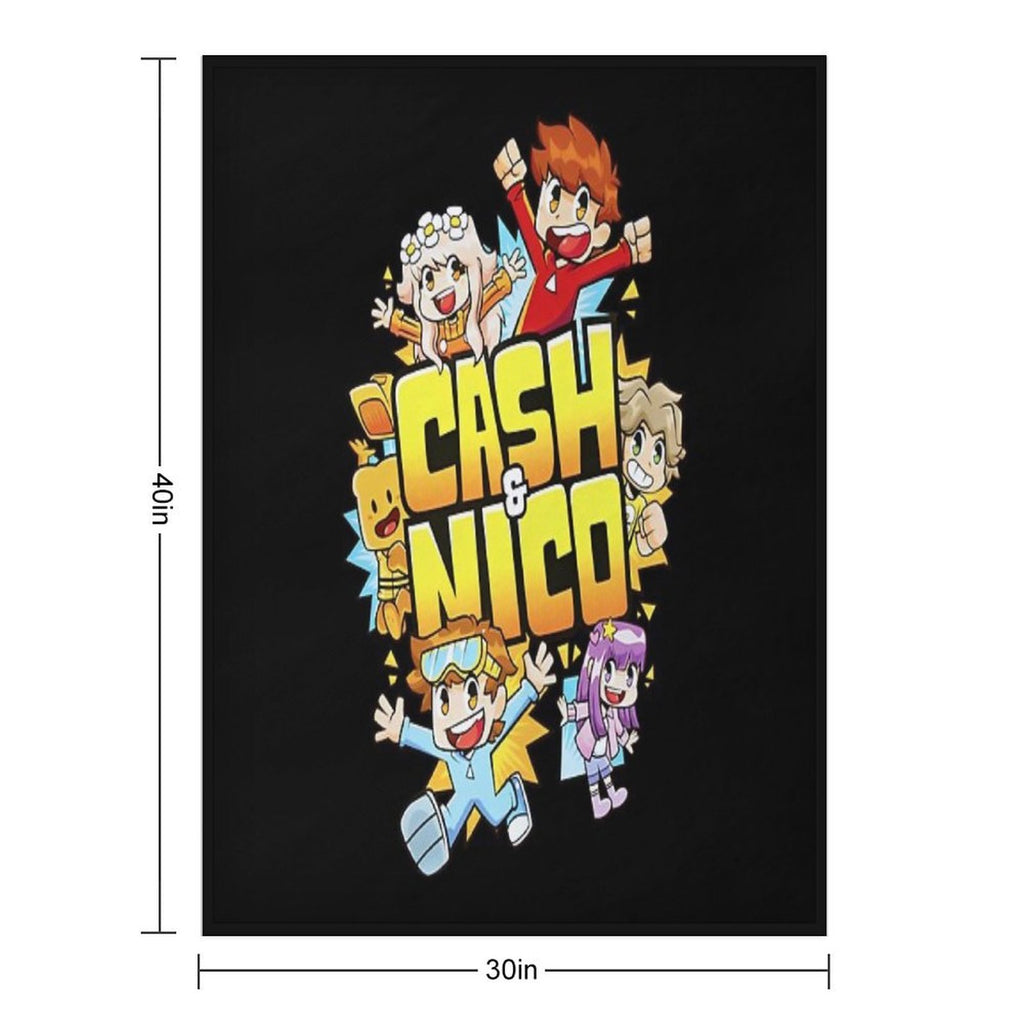 Cash And Nico Merch Shrink-resistant Throw Blanket
