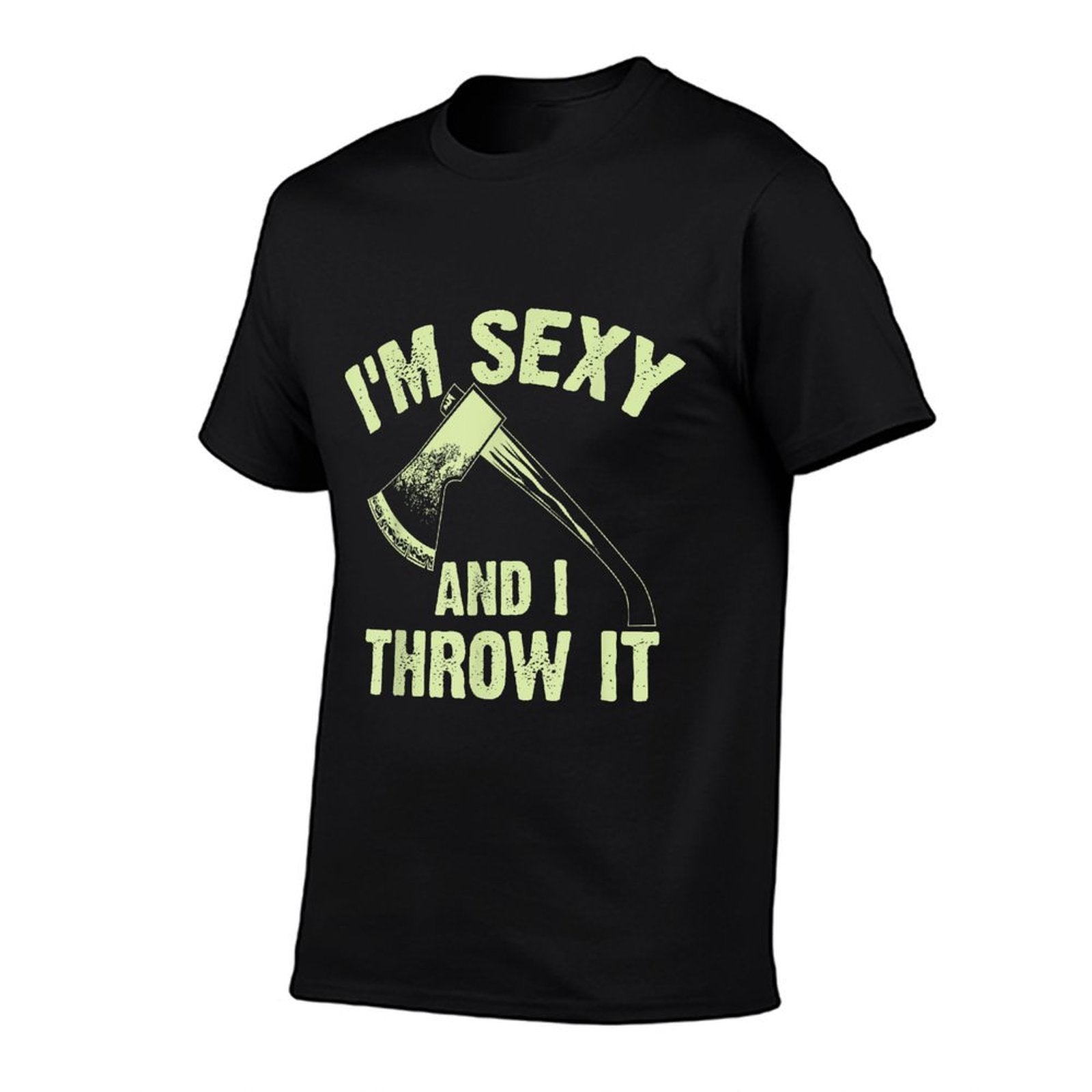 Funny Axe Throwing Art For Men Women Ax Thrower Axe Throwing  Breathable T-Shirt