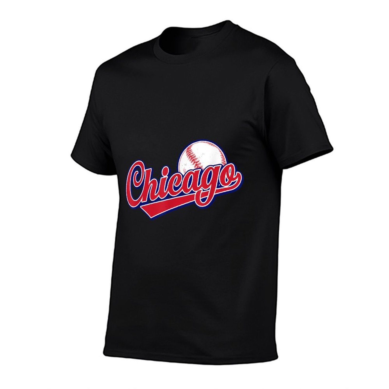Vintage Chicago Funny Baseball Lover Graphic Men Women  Graphic-printed T-Shirt