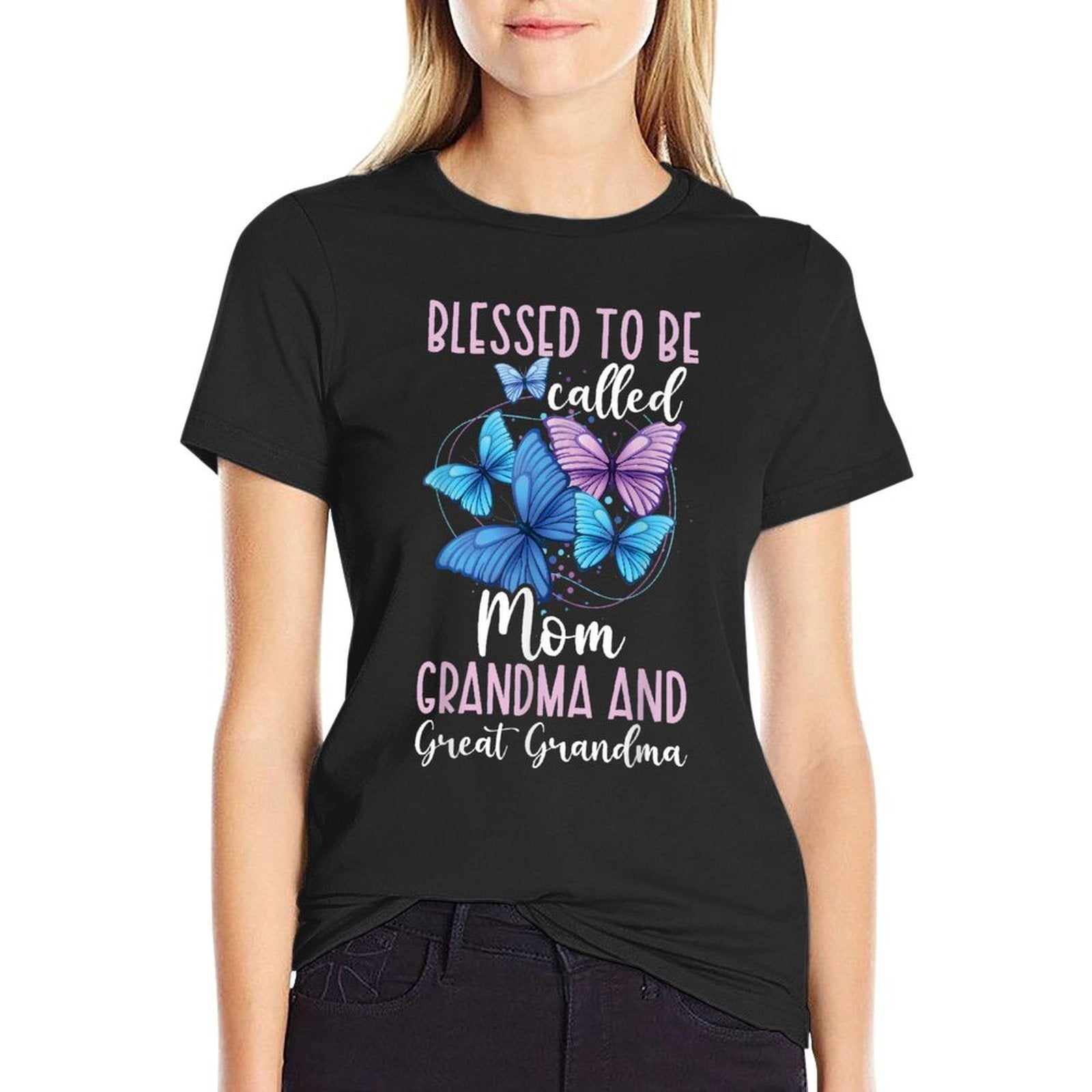 Mom Grandma Great Grandma  Breathable T-Shirt
