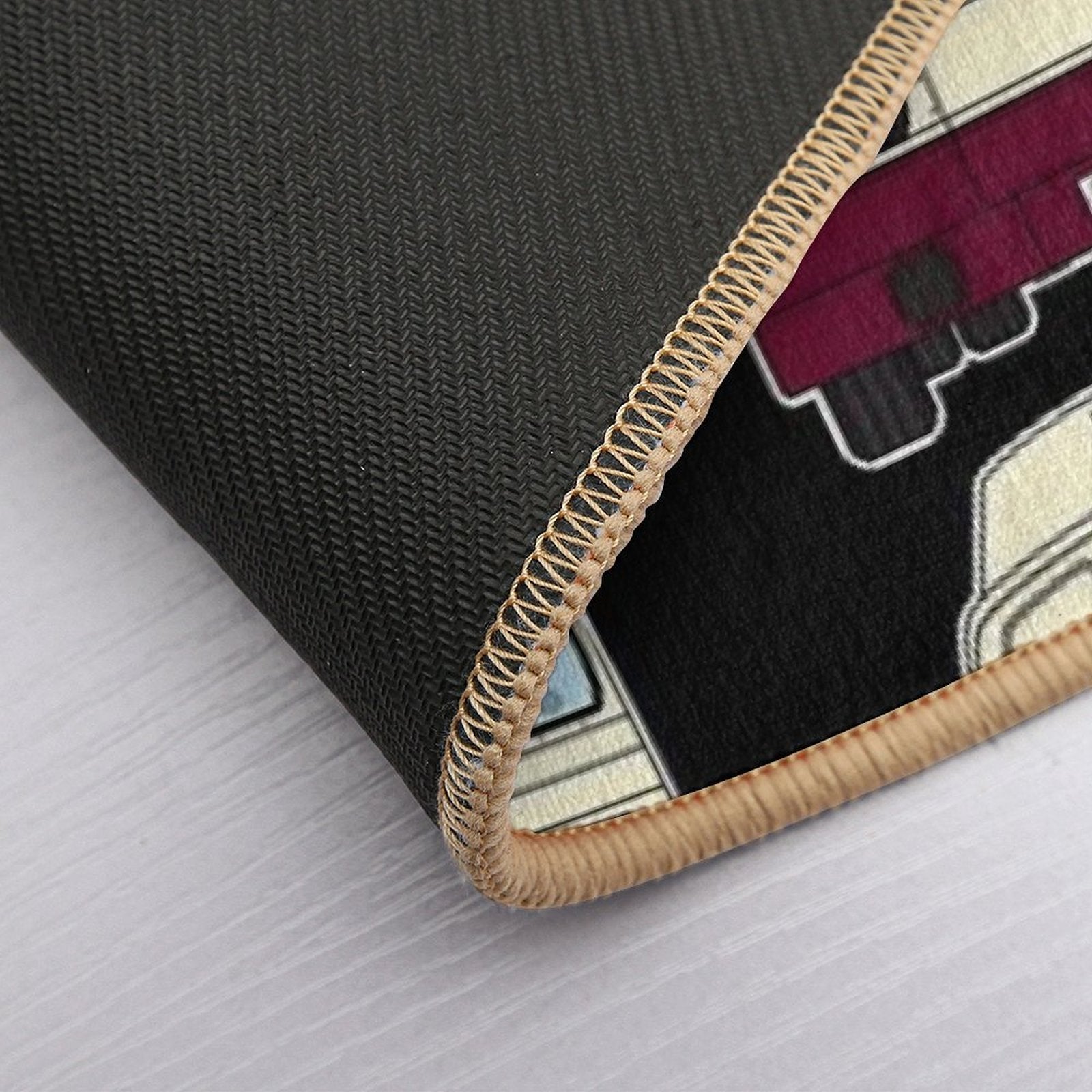 Reading Buses Leyland National Mk1 FNS162T Retro Illustration  Easy Maintenance Bath Mat