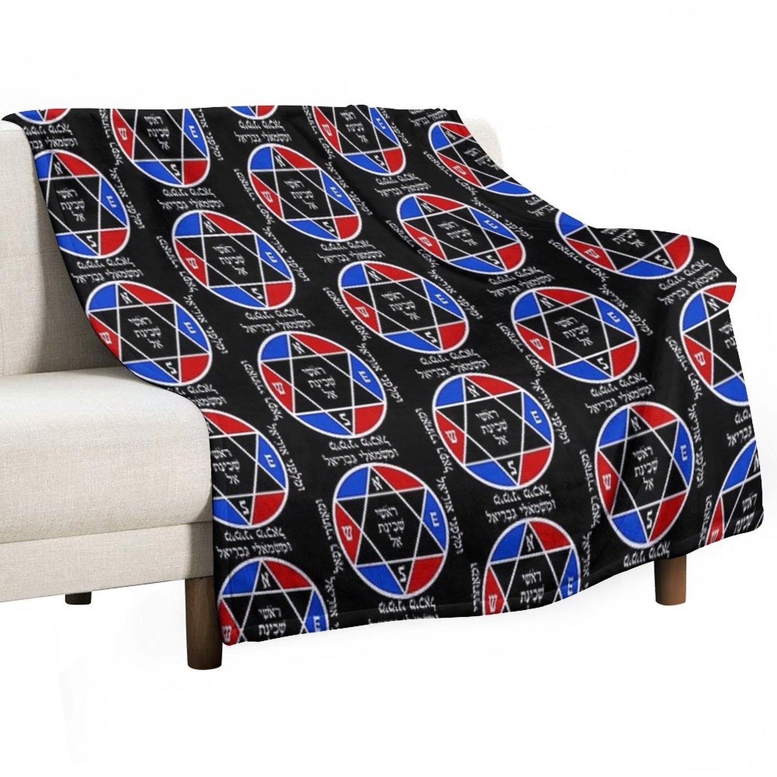 Angels of The Four Quarters Machine-washable Throw Blanket