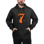 6 7 Funny Six Seven Halloween Costume Matching Couples Pilling-Resistant Hoodie