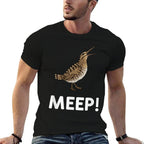 Meeb Meme Bird Saying Meep Bird American Woodcocks Meep  Breathable T-Shirt