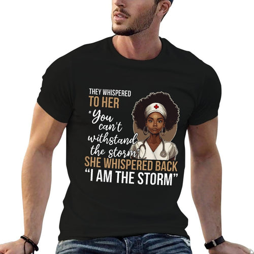 Black History Nursing Nurse Proud African American Ladies  Moisture-wicking T-Shirt