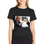 Funny Pun Donald Trump One Big Beautiful Bill  Fade-proof Color T-Shirt