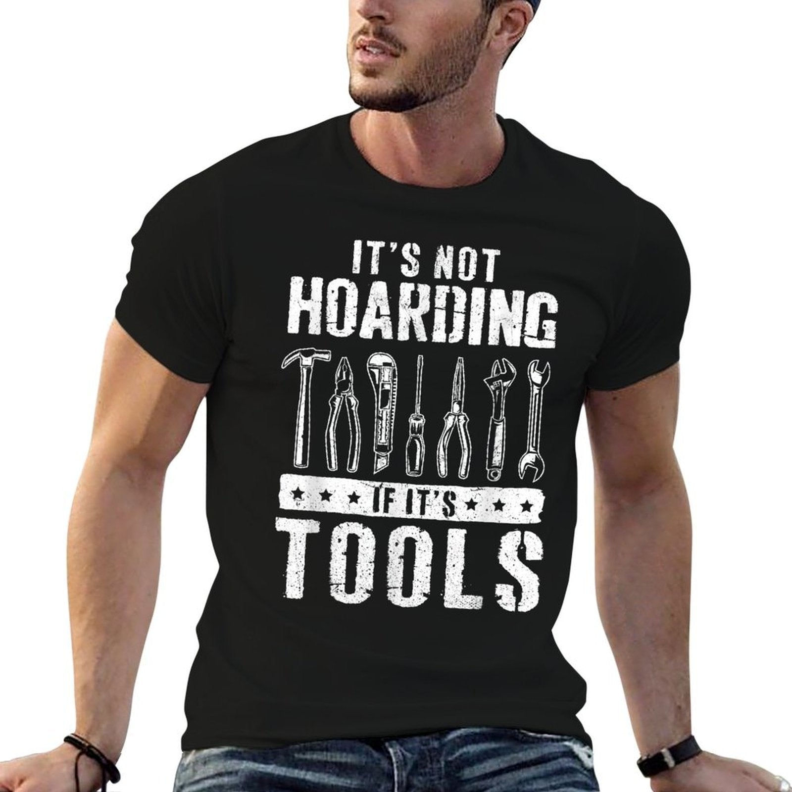 Funny Handyman Craftsman Its Not Hoarding If Its Tools  Breathable T-Shirt
