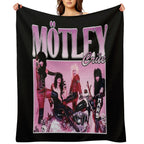 CRUE SHIRT Machine-washable Throw Blanket