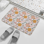 English Tea Party  Easy Maintenance Bath Mat