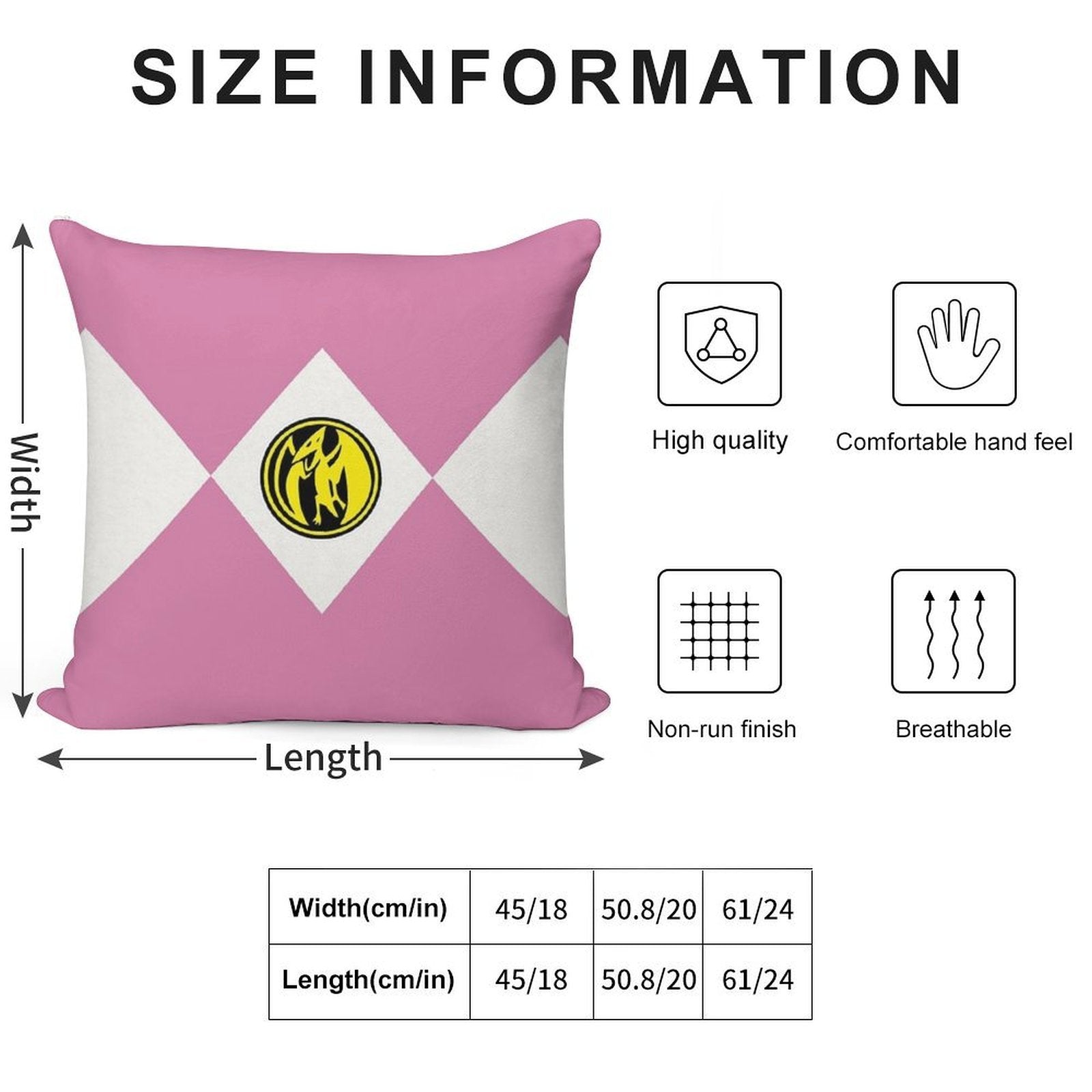Pterodactyl Dinozord Soft Style Accent Throw Pillow