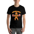 GingerShred Gingerbread Workout Pjs Christmas Xmas Men  Tagless Design T-Shirt