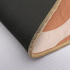 Orange Moon  Dirt-Trapping Bath Mat