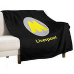 Liverpool Station Plush Throw Blanket