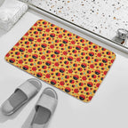 Lovely Ladybugs  Easy Maintenance Bath Mat