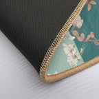 Festooned Almond Tree Durable Bath Mat