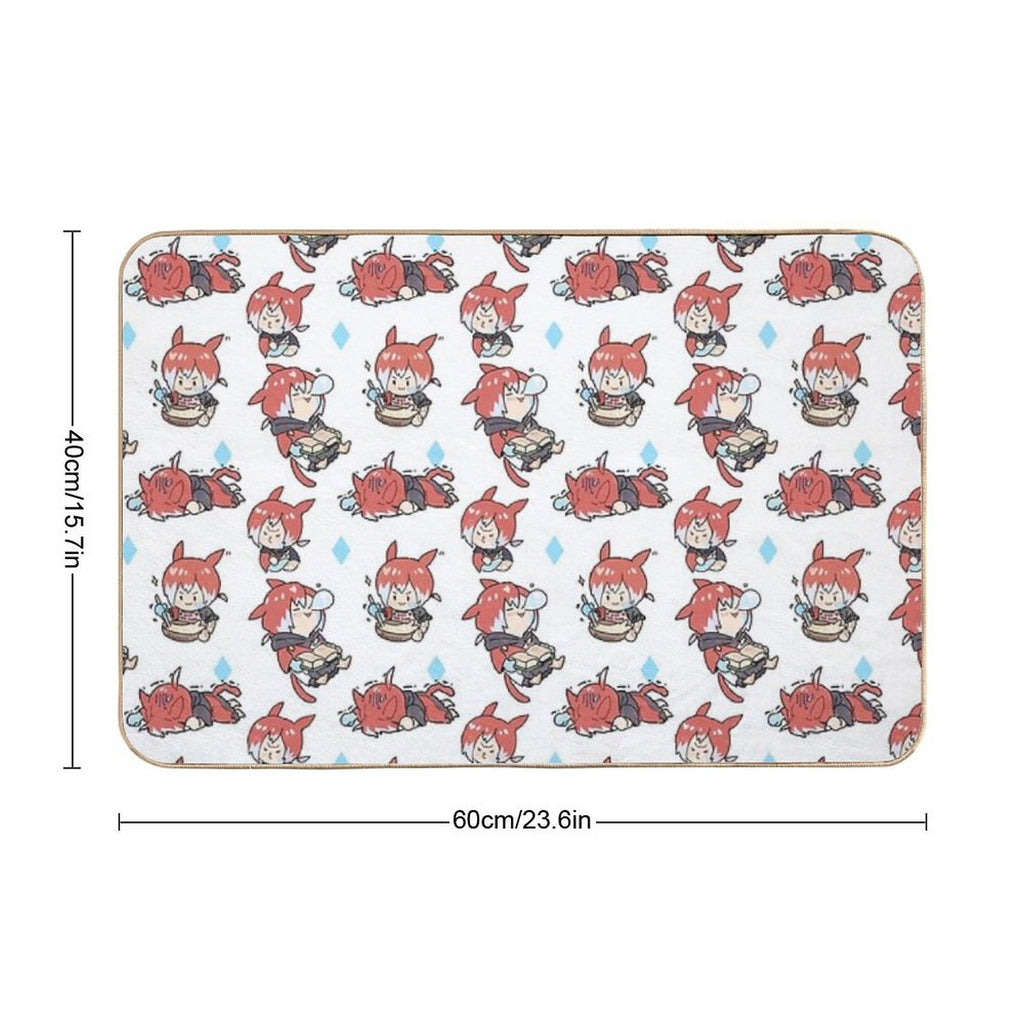 Crystal Exarch  Dirt-Trapping Bath Mat