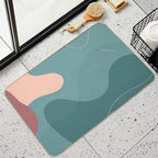 Abstract Waves  Toxin-Free Bath Mat