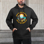 Golfo De Mexico Viva Gulf of Mexico Gulf America Premium Shrink-Resistant Hoodie
