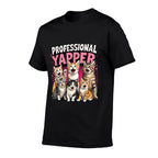 Professional Yapper Funny Cat Meme for Men Women  Slim-fit Cut T-Shirt