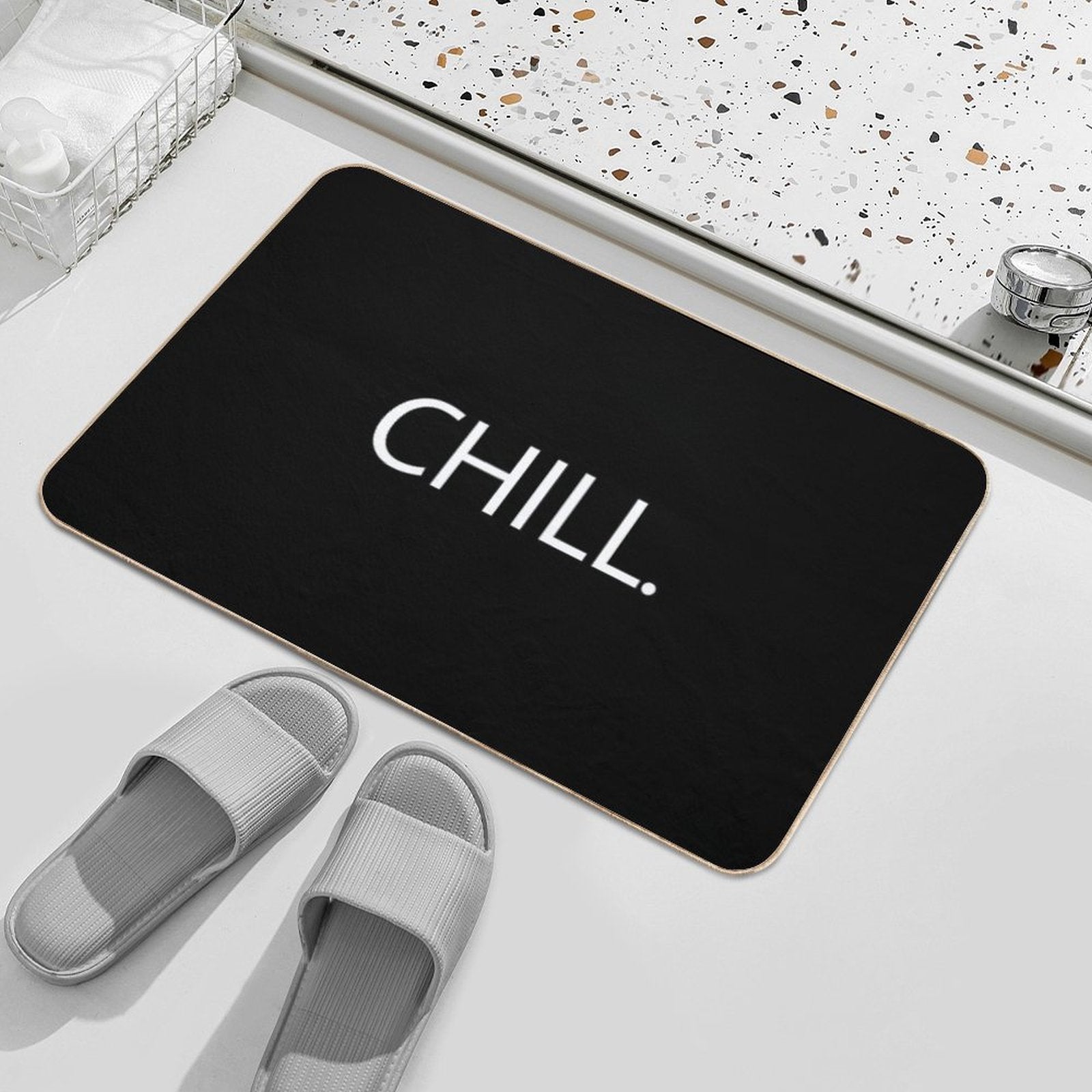 Chill.  High-Traffic Bath Mat