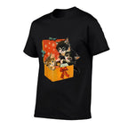 Vintage Funny Kittens Cats in Present Box Merry Christmas  Vintage-inspired T-Shirt